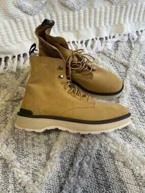 Sorel Women's Size 10.5 Highline Lace-up Leather Boots